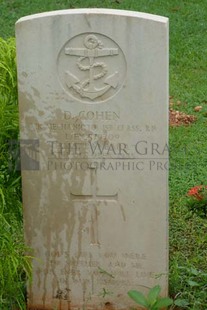 TRINCOMALEE WAR CEMETERY - COHEN, DOUGLAS